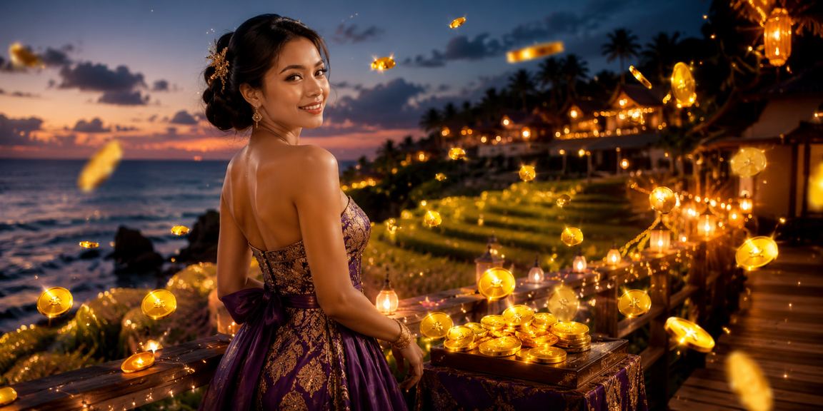 Ilustrasi kartu casino tradisional di meja taruhan